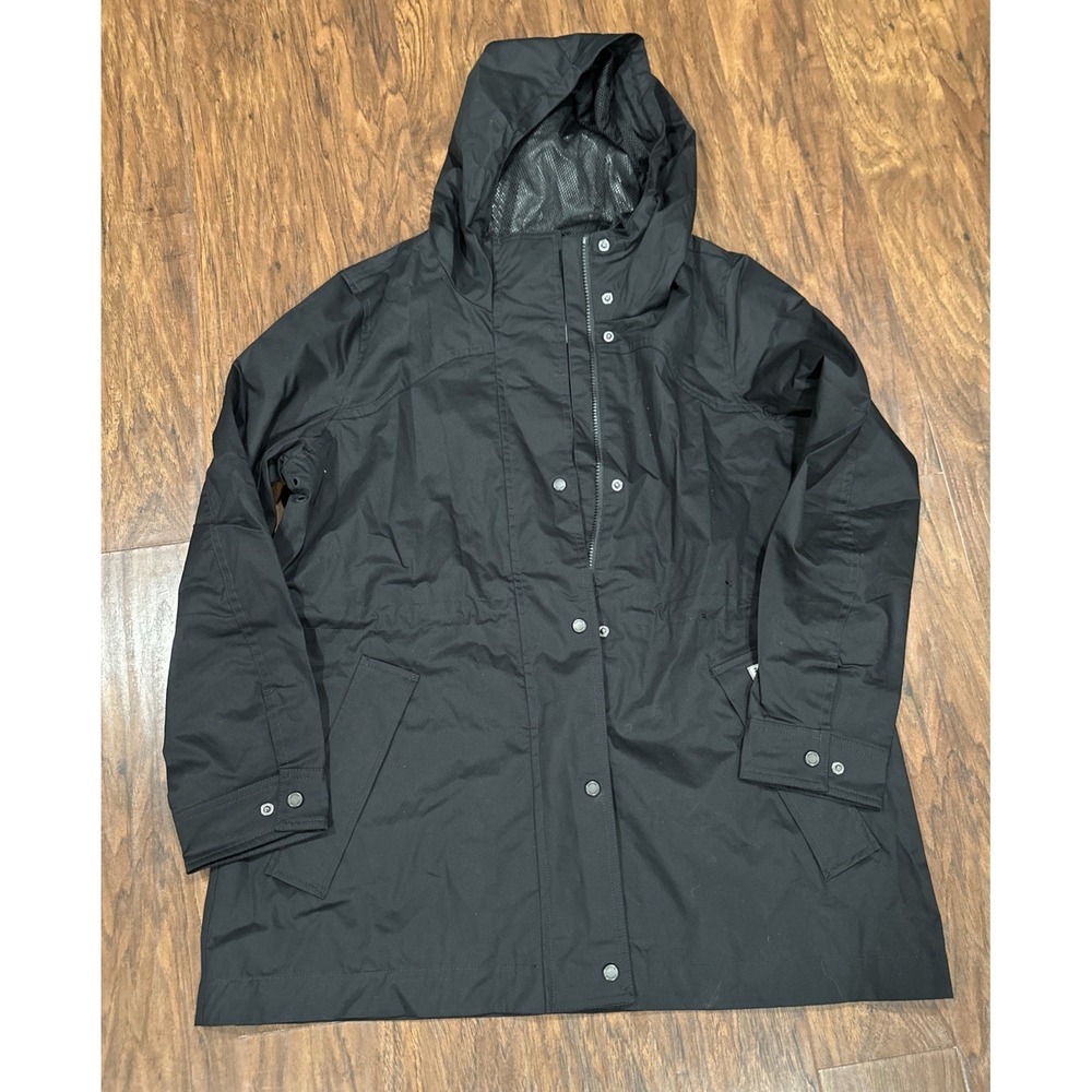 New Hunter Women Large  Water Resitant Cotton  Jacket Rain Black